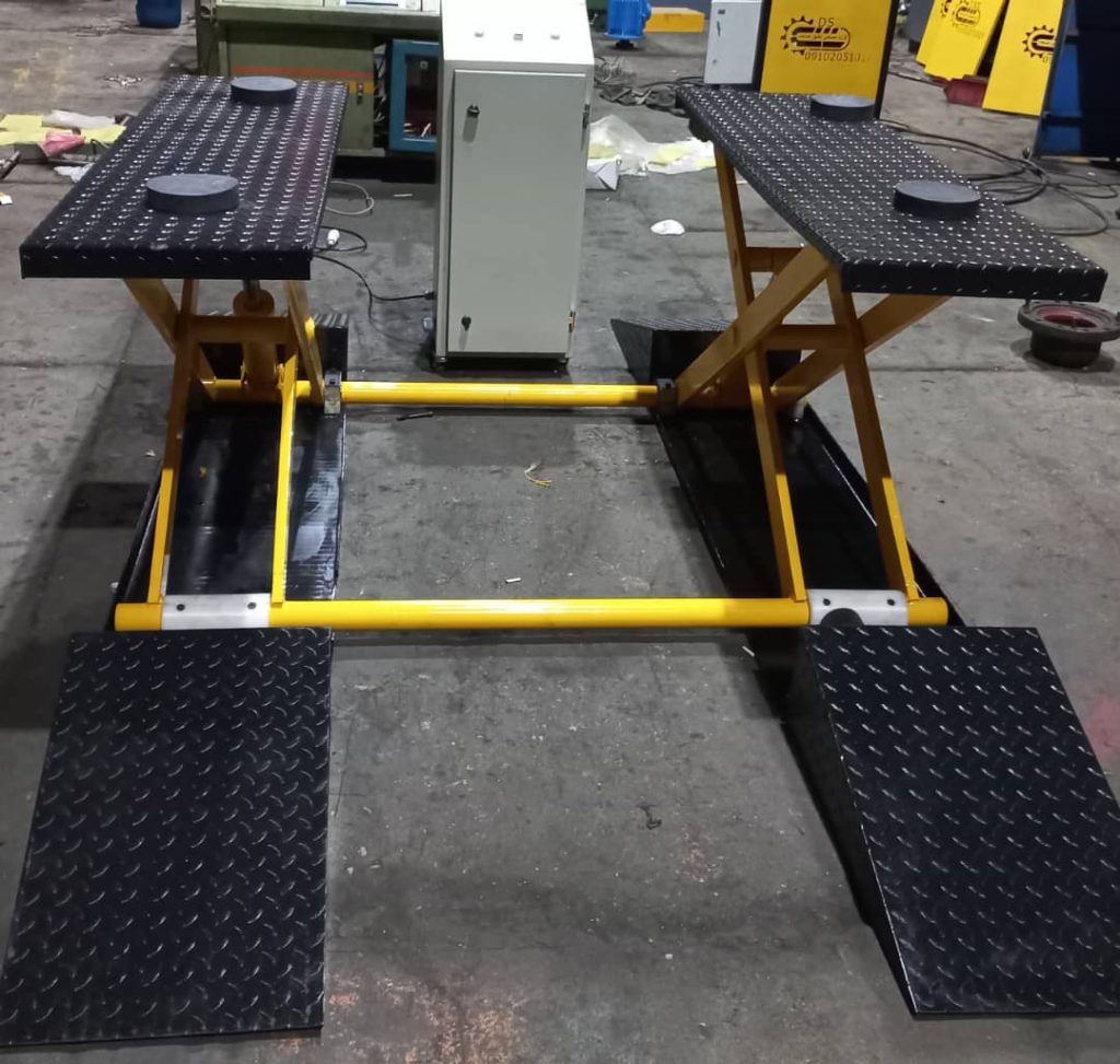 تولید ماشین بالابر خودرو هیدرولیکی